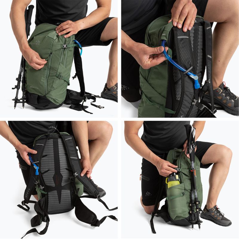 KADVA Escapada Wanderrucksack 30 l grün 21