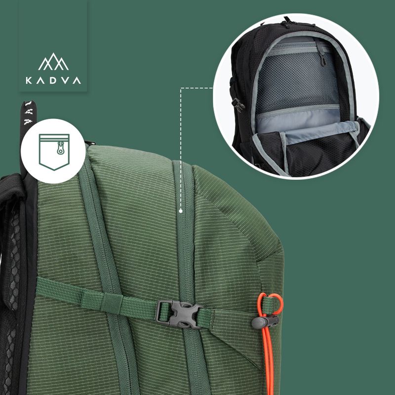 Tourenrucksack KADVA Escapada 30 l grün 30