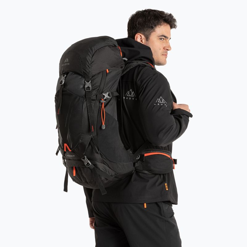 KADVA Vagabundo Rucksack 40 l schwarz 2