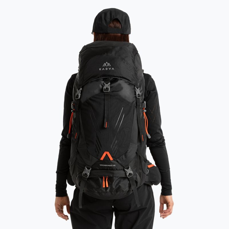 KADVA Vagabundo Rucksack 40 l schwarz 22