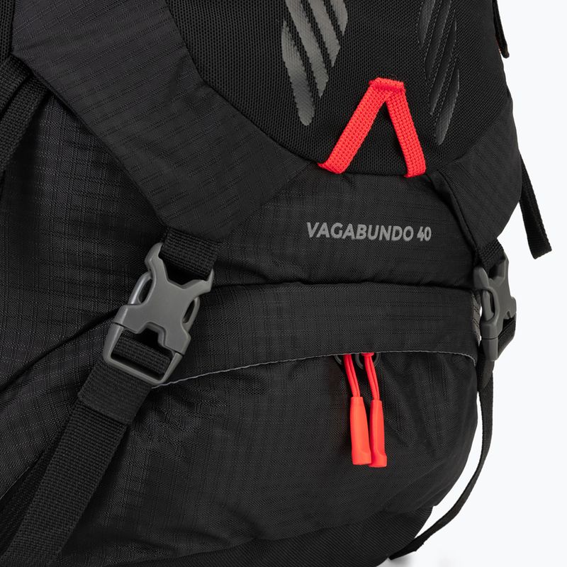 KADVA Vagabundo Rucksack 40 l schwarz 8