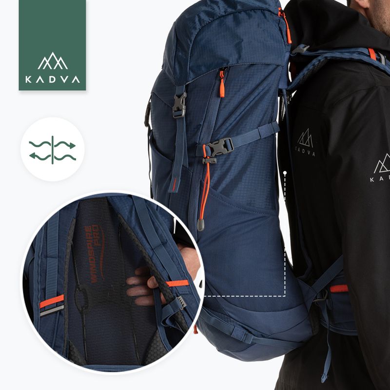 KADVA Vagabundo Rucksack 40 l blau 26