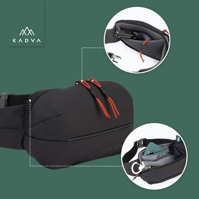 KADVA Companion Nierenbeutel schwarz 13