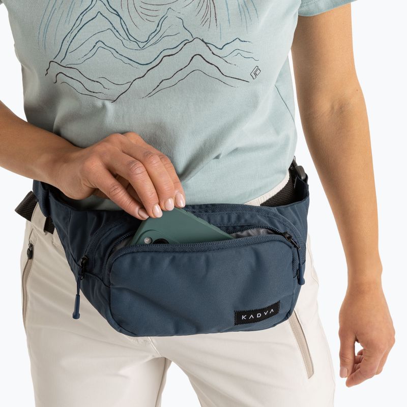 KADVA CityQuest Nierentasche navy blau 8