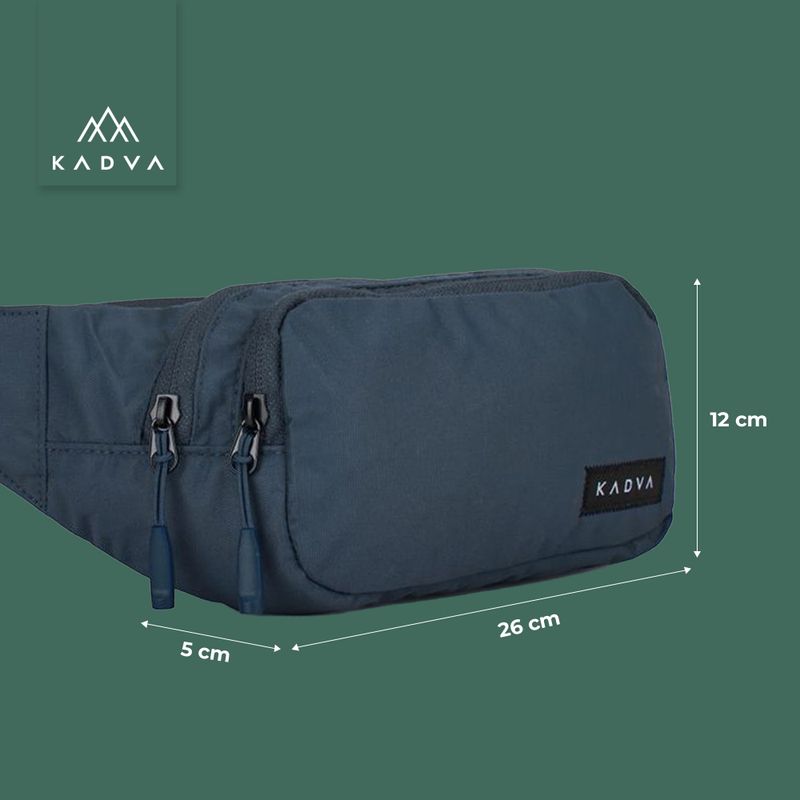 Bauchtasche KADVA CityQuest in Marineblau 9