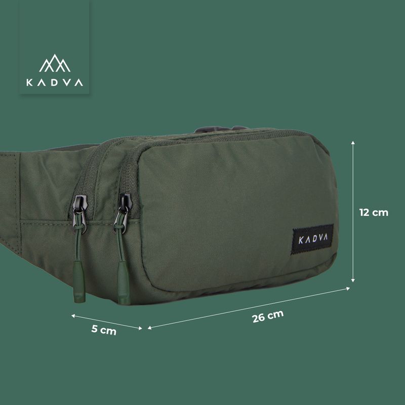 Gürteltasche KADVA CityQuest grün 6