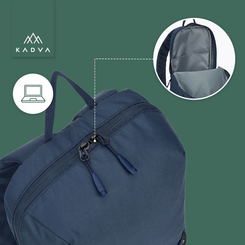 Städtischer Rucksack KADVA CityQuest 9 l marineblau 8