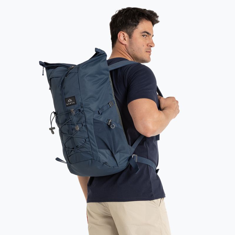 Städtischer Rucksack KADVA CityQuest 22 l marineblau 2