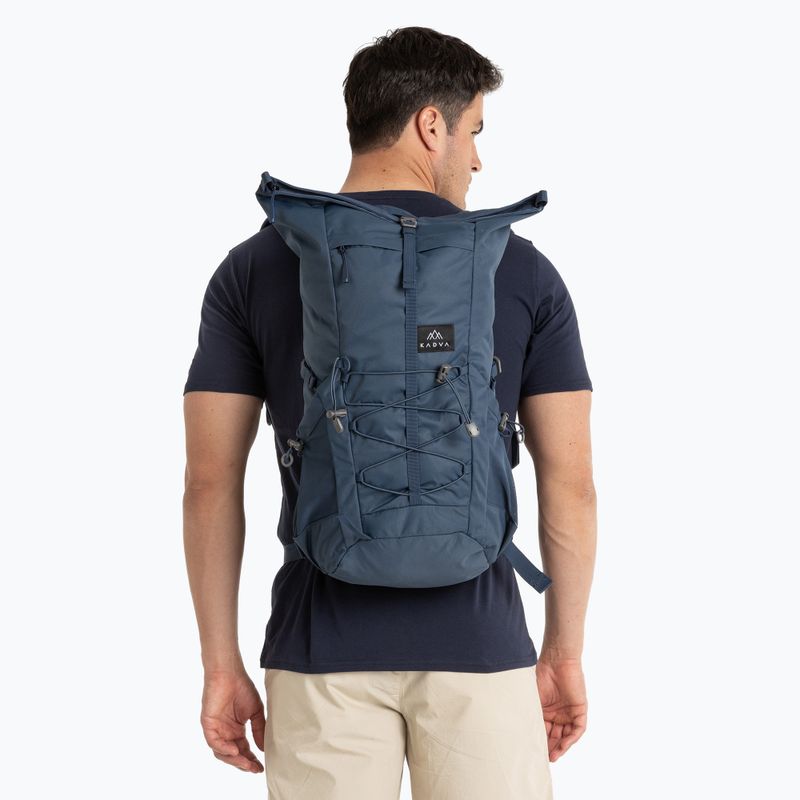 KADVA CityQuest 22 l Stadtrucksack navy blau 11