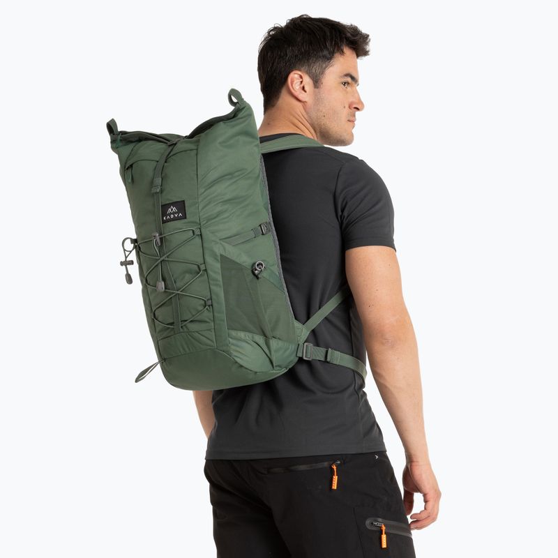 Städtischer Rucksack KADVA CityQuest 22 l grün 2