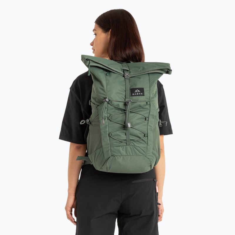 KADVA CityQuest 22 l grüner Stadtrucksack 19