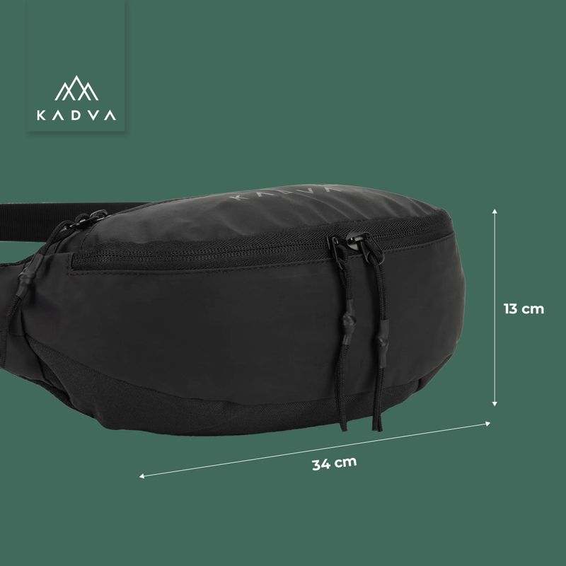 KADVA Cangurera Nierenbeutel schwarz 16