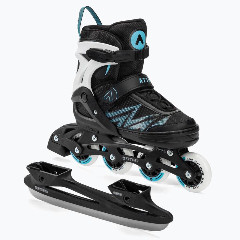 ATTABO 2-in-1 Kylo blau Kinder Inline-Skates 2