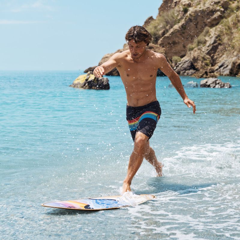 Skimboard AQUASTIC Lagune 39" Farbenfroh 9
