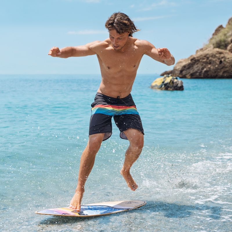 Skimboard AQUASTIC Lagune 39" Farbenfroh 10
