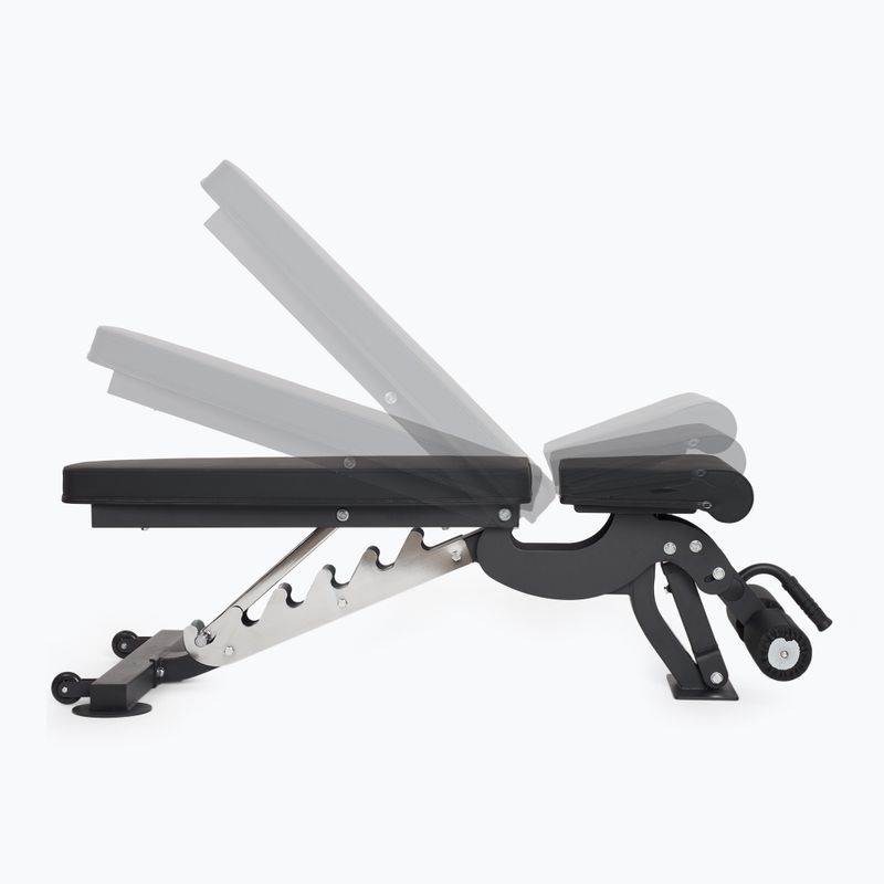 XTREXO Trainingsbank Ajax schwarz 7