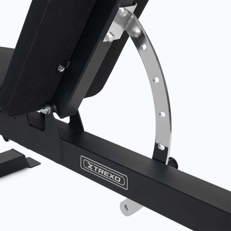 TREXO B750 verstellbare Trainingsbank schwarz 8
