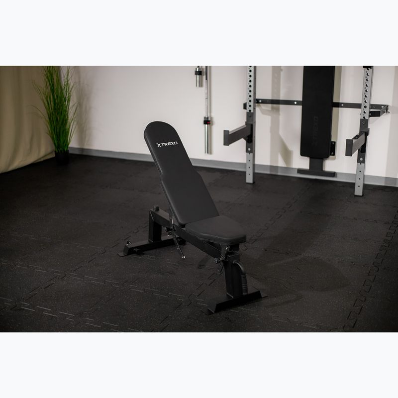 TREXO B750 verstellbare Trainingsbank schwarz 12