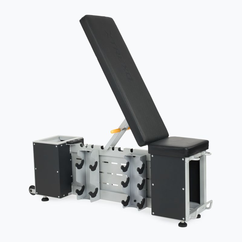 XTREXO Storage verstellbare Trainingsbank schwarz