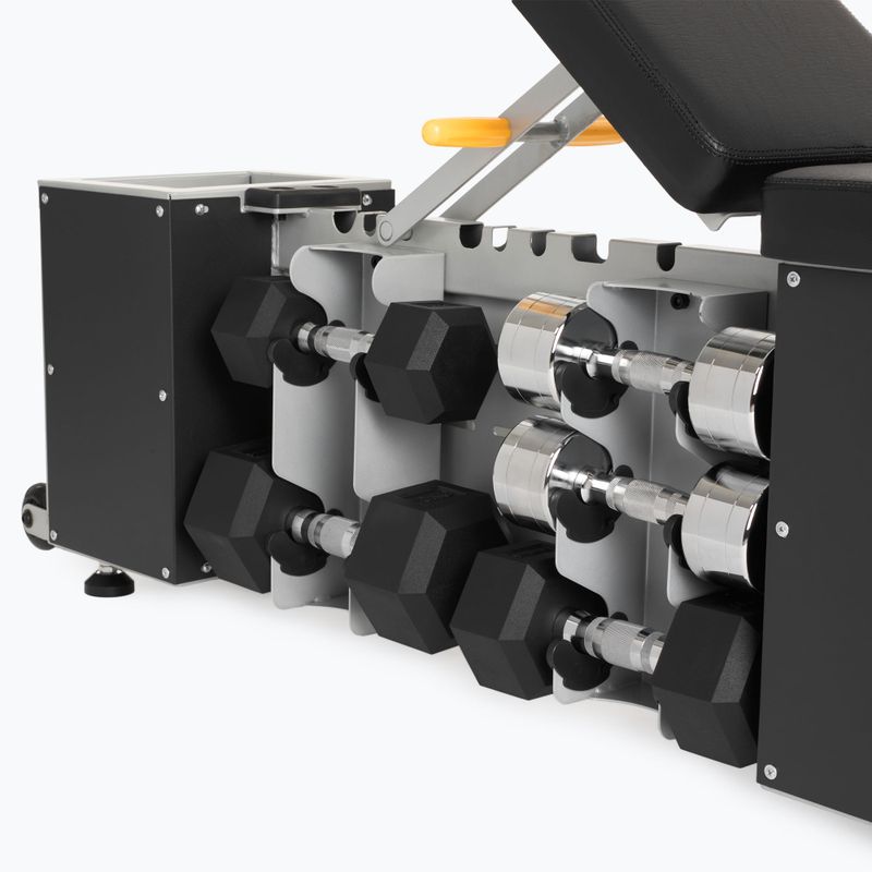 TREXO Storage verstellbare Trainingsbank schwarz 12