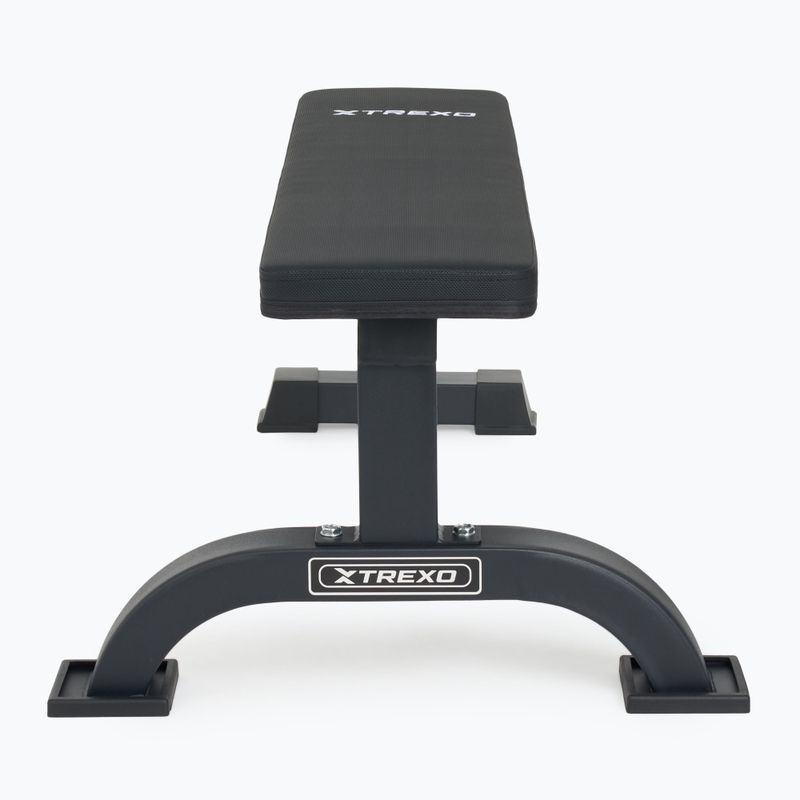 TREXO B10 Gerade Trainingsbank schwarz 2