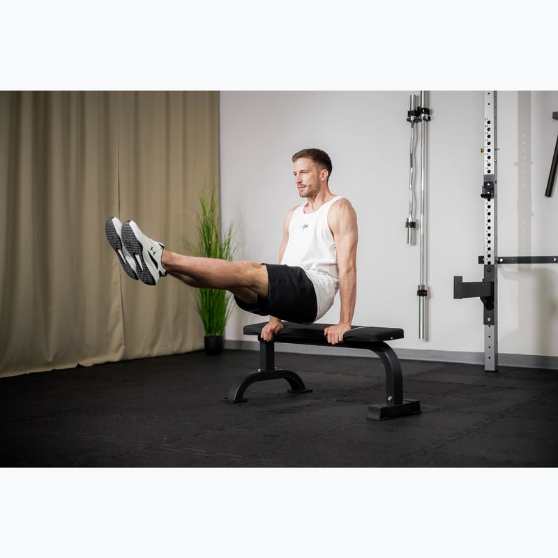 TREXO B10 Gerade Trainingsbank schwarz 7