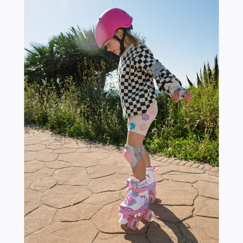 ATTABO Diamond Kinder Rollschuhe rosa 13