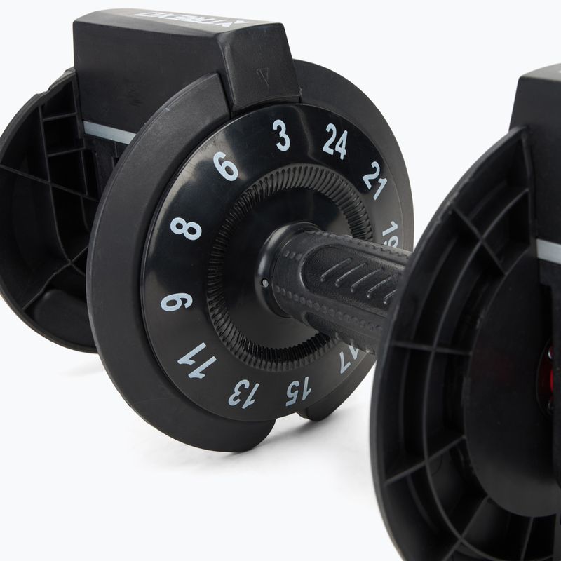 XTREXO-Halter für verstellbare Hantel 24 kg TXO-B4W002-B Schwarz 4