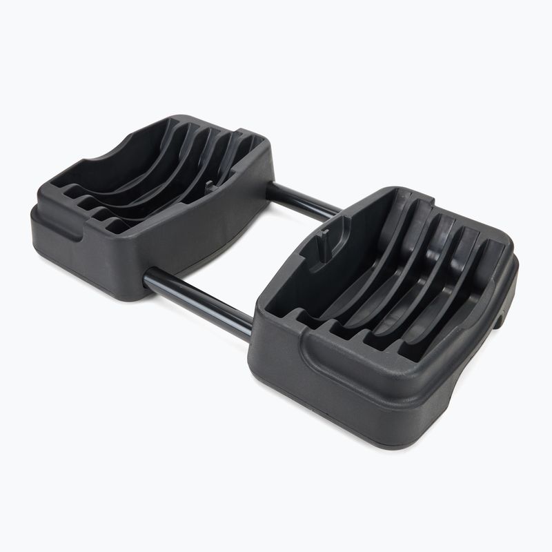 XTREXO-Ständer für verstellbare Langhantel + 2-in-1 Hantel TRX-ABD40 Schwarz