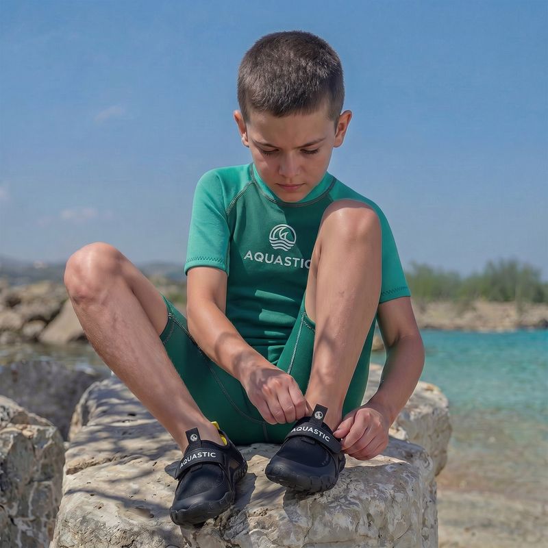 Kinderschuhe für Wasser AQUASTIC Reef T schwarz 4