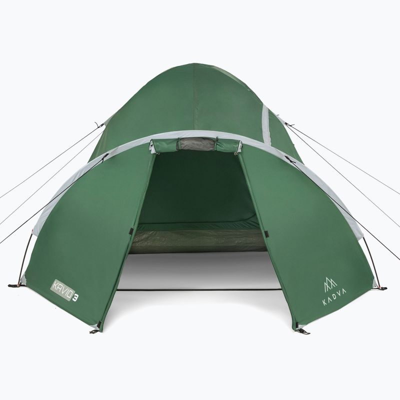 3-Personen Campingzelt KADVA Kavio 3 grün 7