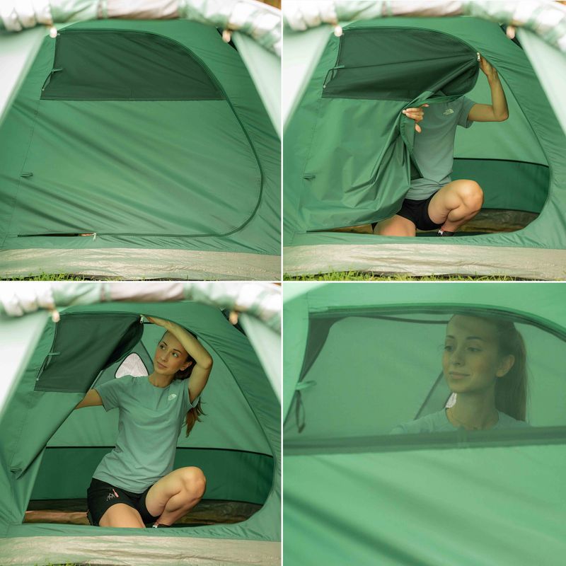 3-Personen Campingzelt KADVA Kavio 3 grün 17