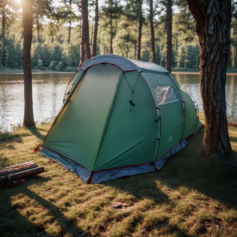 KADVA Kavio 4.1 4-Personen-Campingzelt grün 21