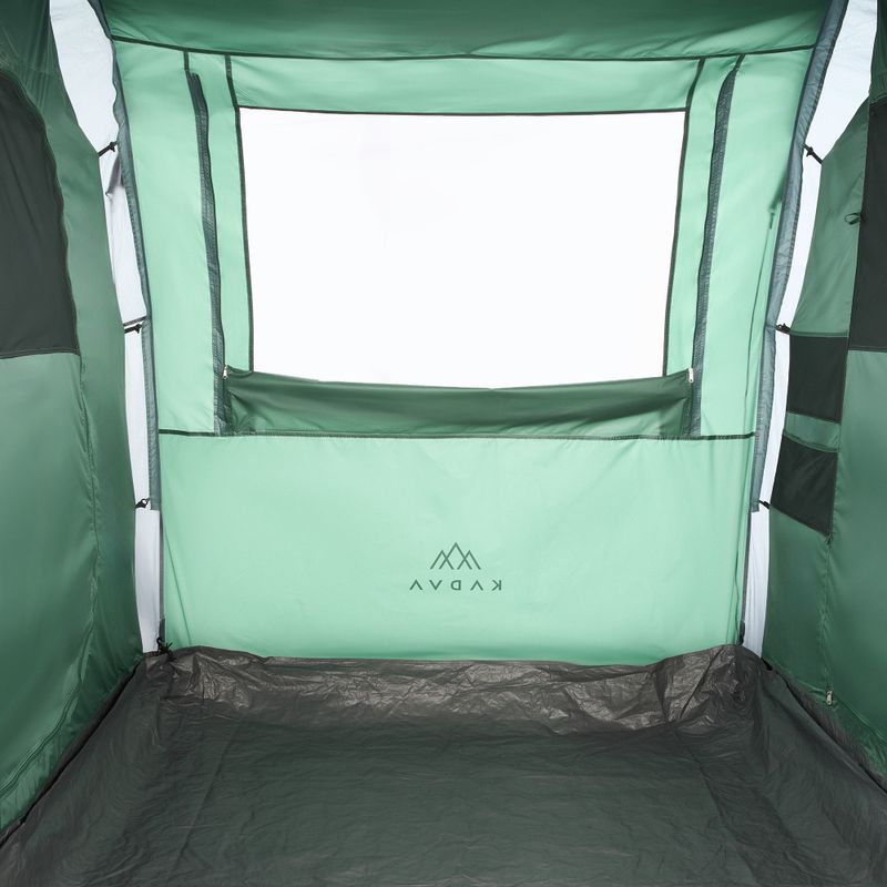 KADVA Kavio 4.2 4-Personen-Campingzelt grün 7