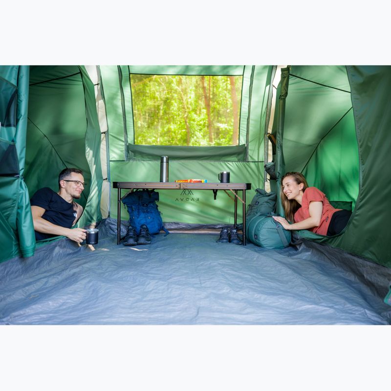 KADVA Kavio 4.2 4-Personen-Campingzelt grün 18