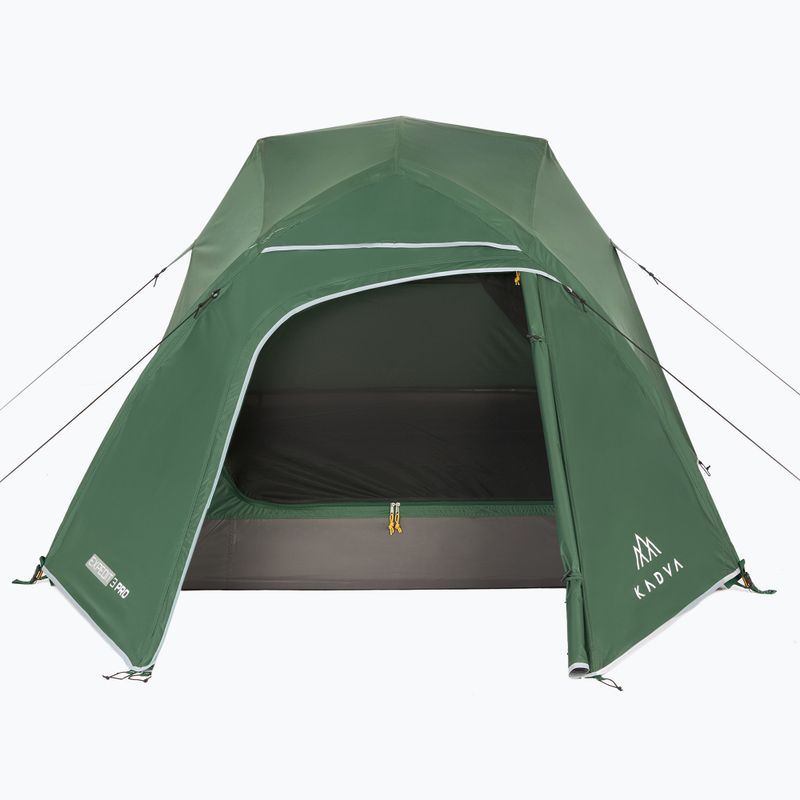 3-Personen Campingzelt KADVA Expedit 3 pro grün 4