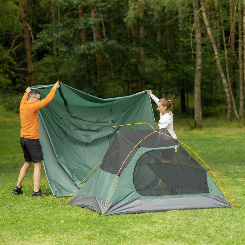 3-Personen Campingzelt KADVA Expedit 3 pro grün 20