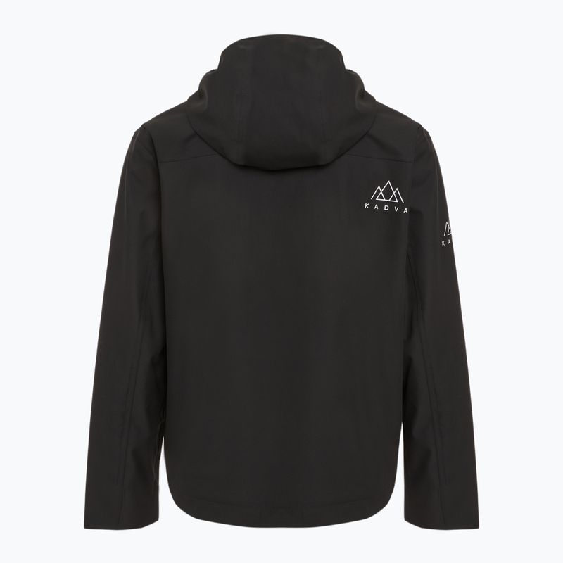 Herren Regenjacke KADVA Forest schwarz 14