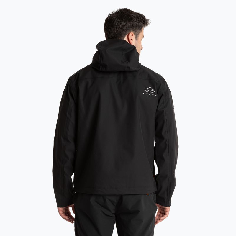Herren Regenjacke KADVA Forest schwarz 3