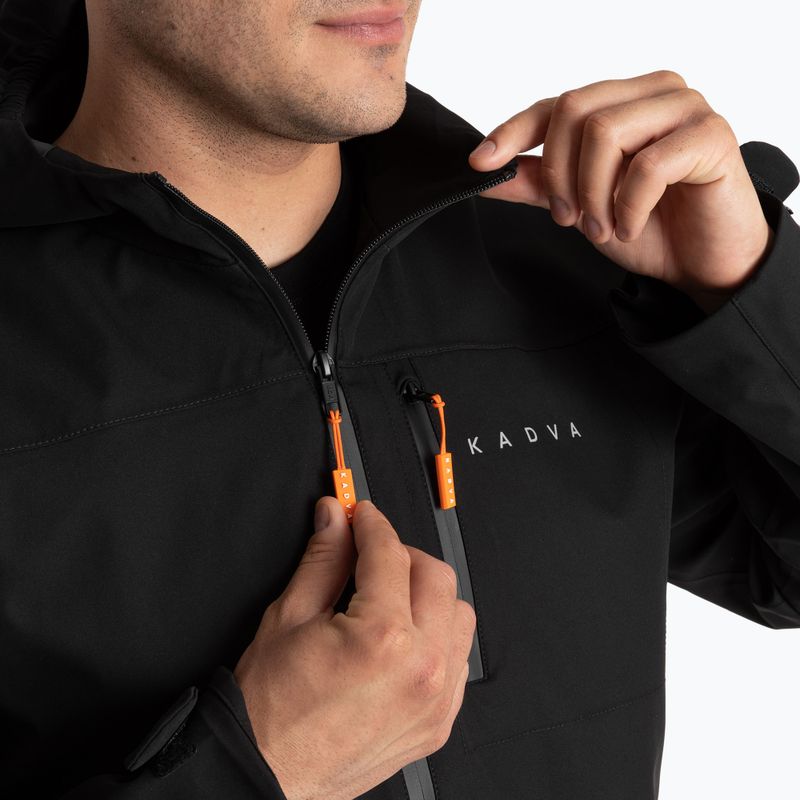 Herren Regenjacke KADVA Forest schwarz 8