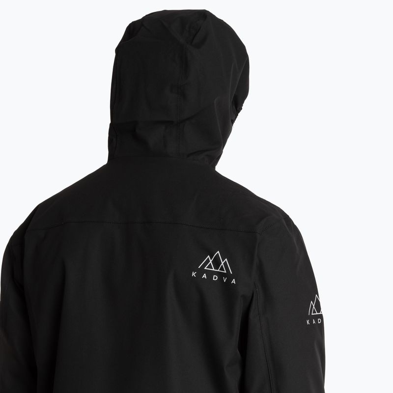 Herren KADVA Forest Regenjacke schwarz 11