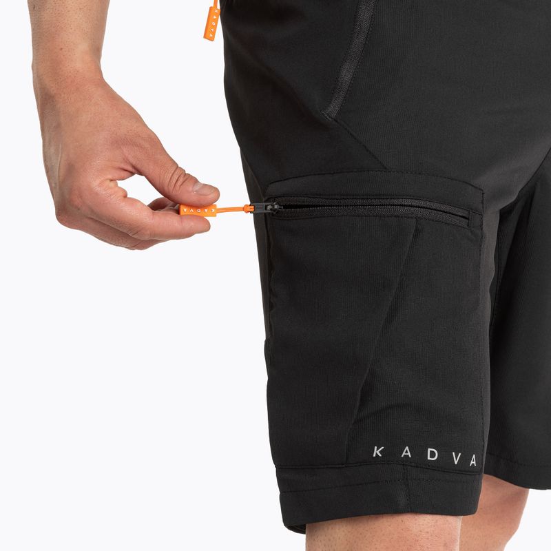 KADVA Seto Herren-Shorts schwarz 5