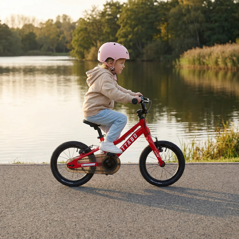 Kinderfahrrad ATTABO EASE 14" rot 6
