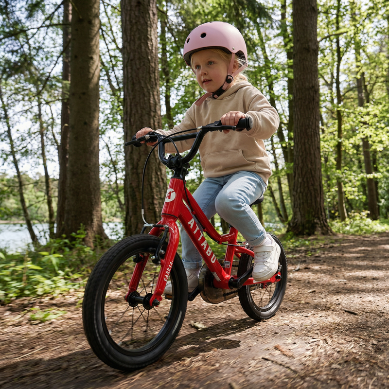 Kinderfahrrad ATTABO EASE 14" rot 7