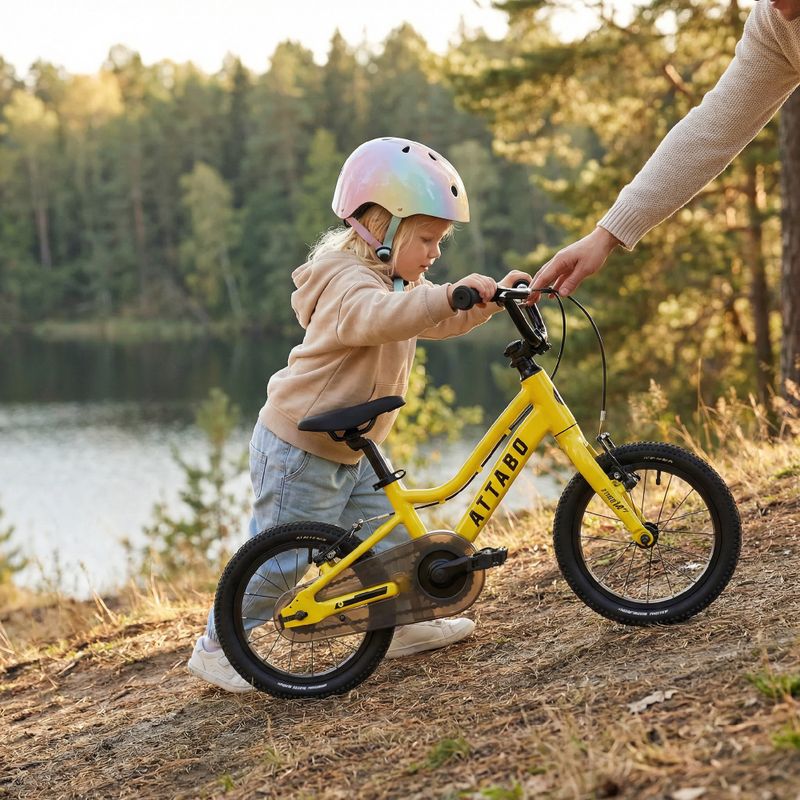 Kinderfahrrad ATTABO EASE 14" gelb 6