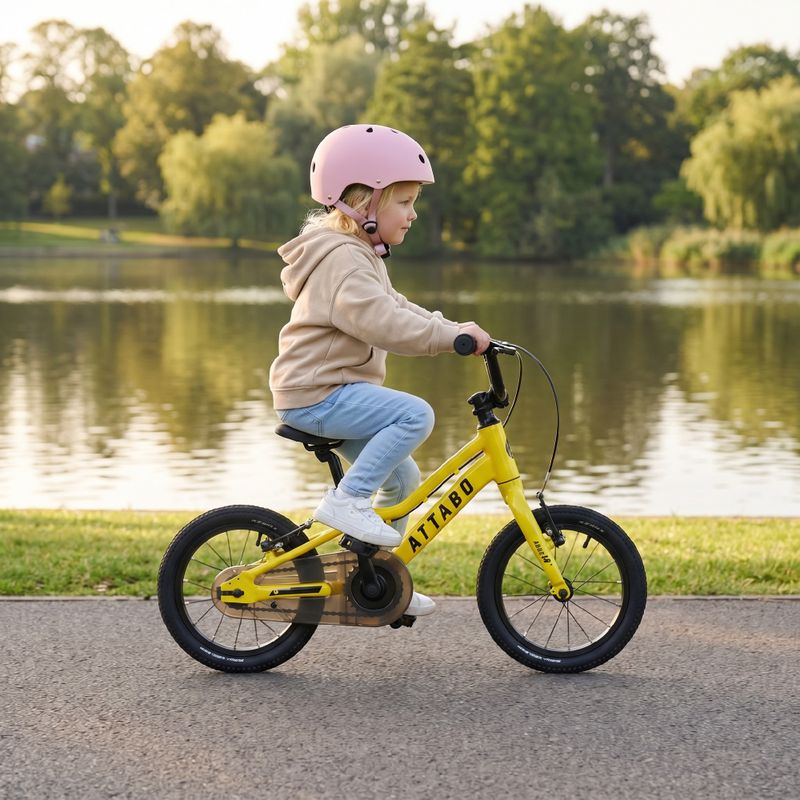 Kinderfahrrad ATTABO EASE 14" gelb 7