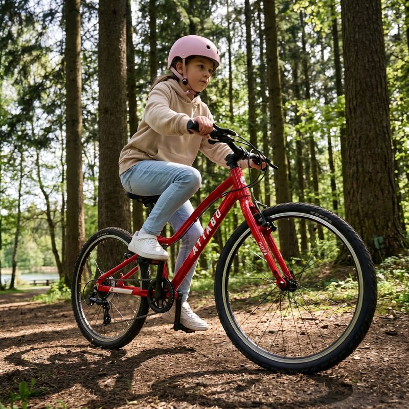 Kinderfahrrad ATTABO EASE 24" rot 4