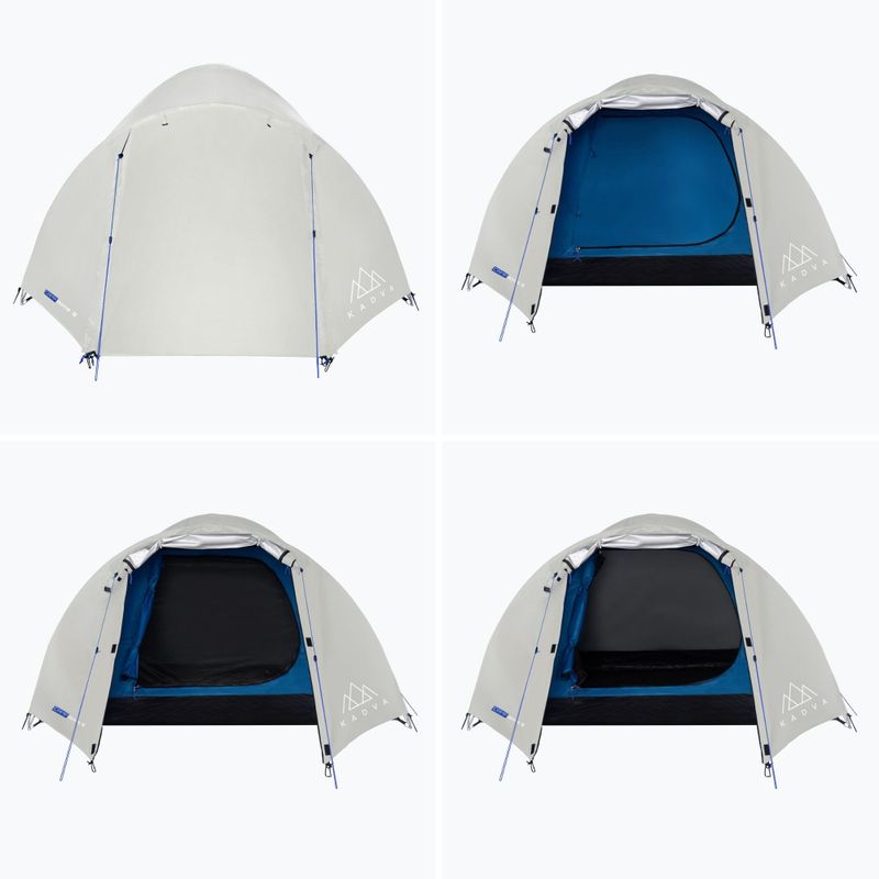 Campingzelt 3-osobowy KADVA CAMPdome 3 grey 4