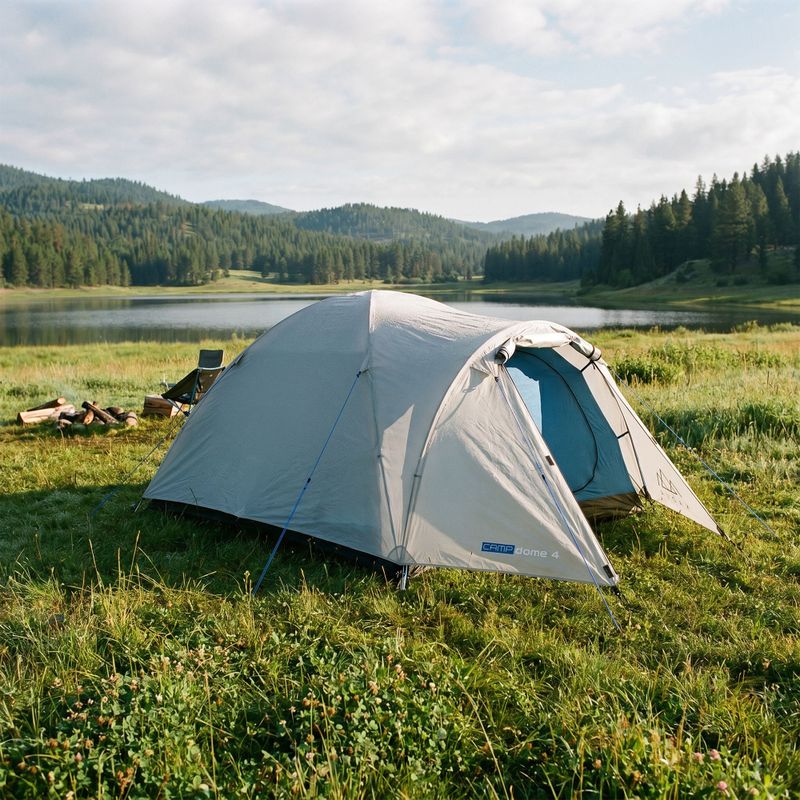 Campingzelt 3-osobowy KADVA CAMPdome 3 grey 8