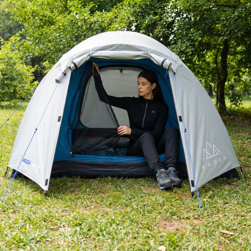 Campingzelt 3-osobowy KADVA CAMPdome 3 grey 12